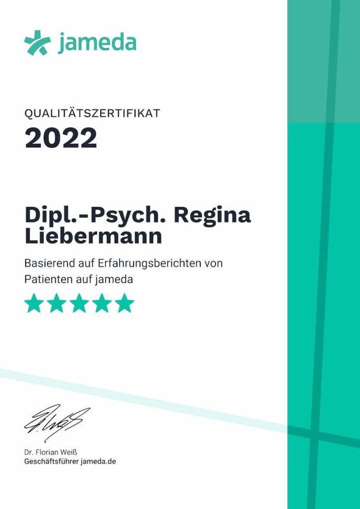 Qualitätszertifikat Psychotherapie Köln